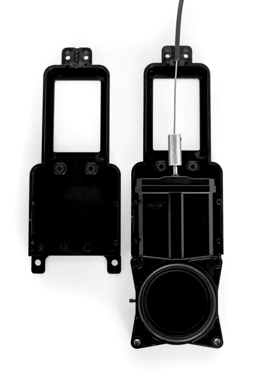 Camco RV Sanitation System 3" Waste Valve with 72" Cable Extension Kit for Sidewall or Control Access Compartment Mount Installation