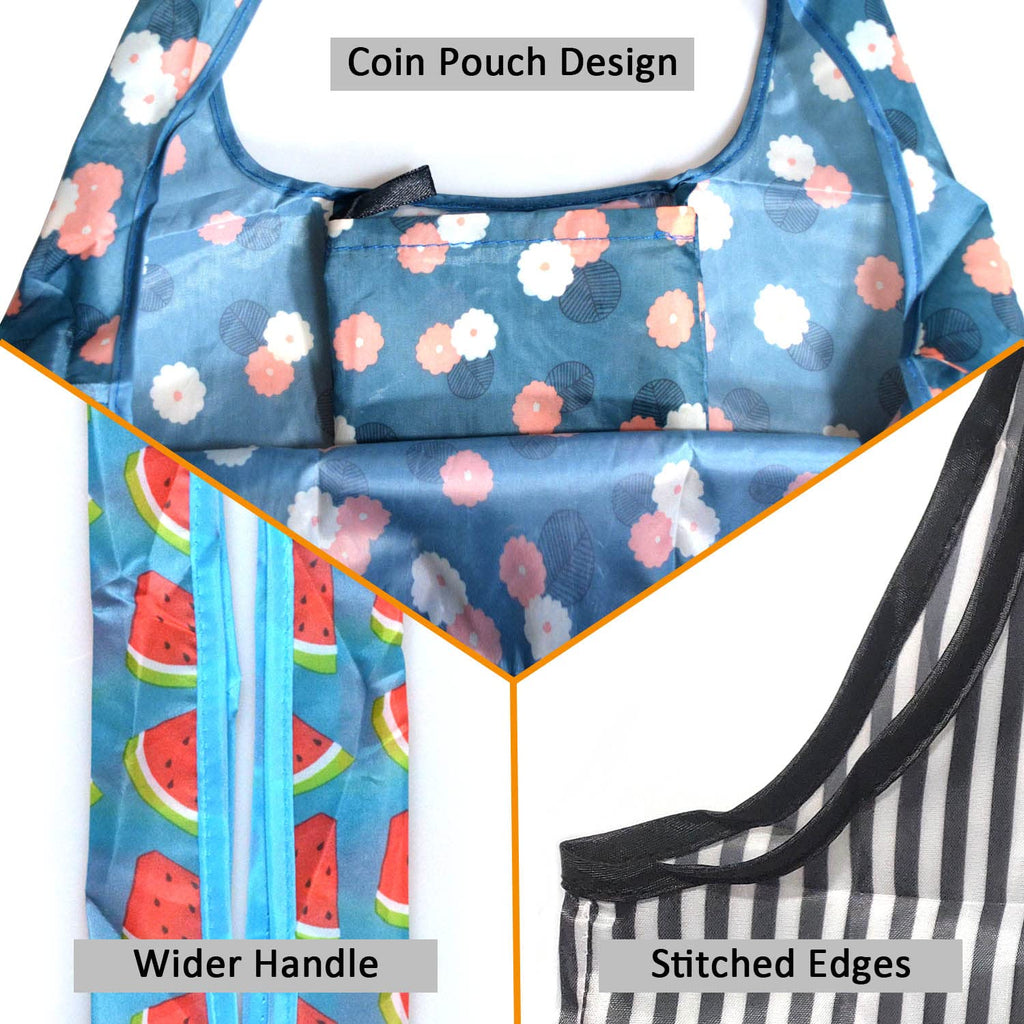 Bolsas de compras reutilizables para comestibles, paquete de 4 de 50 libras bolsas plegables grandes y lavables para mercado, compactas para un fácil almacenamiento, bolsas de tela ligeras y
