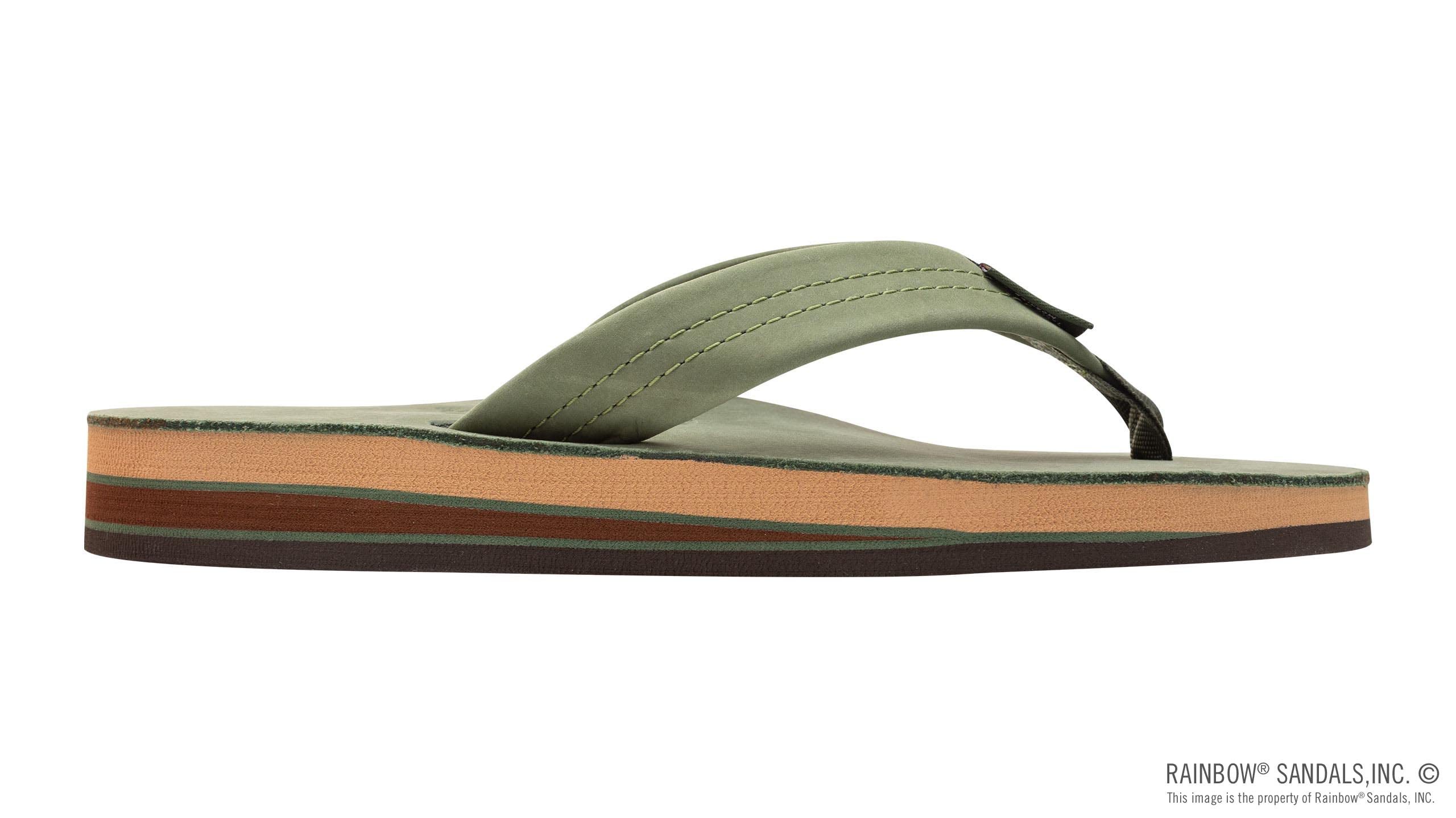 Rainbow Sandals Women's Double Layer Wide Strap w/Arch