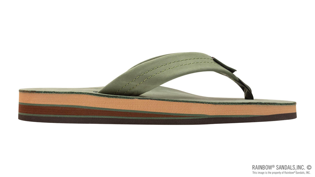 Rainbow Sandals Women's Double Layer Wide Strap w/Arch