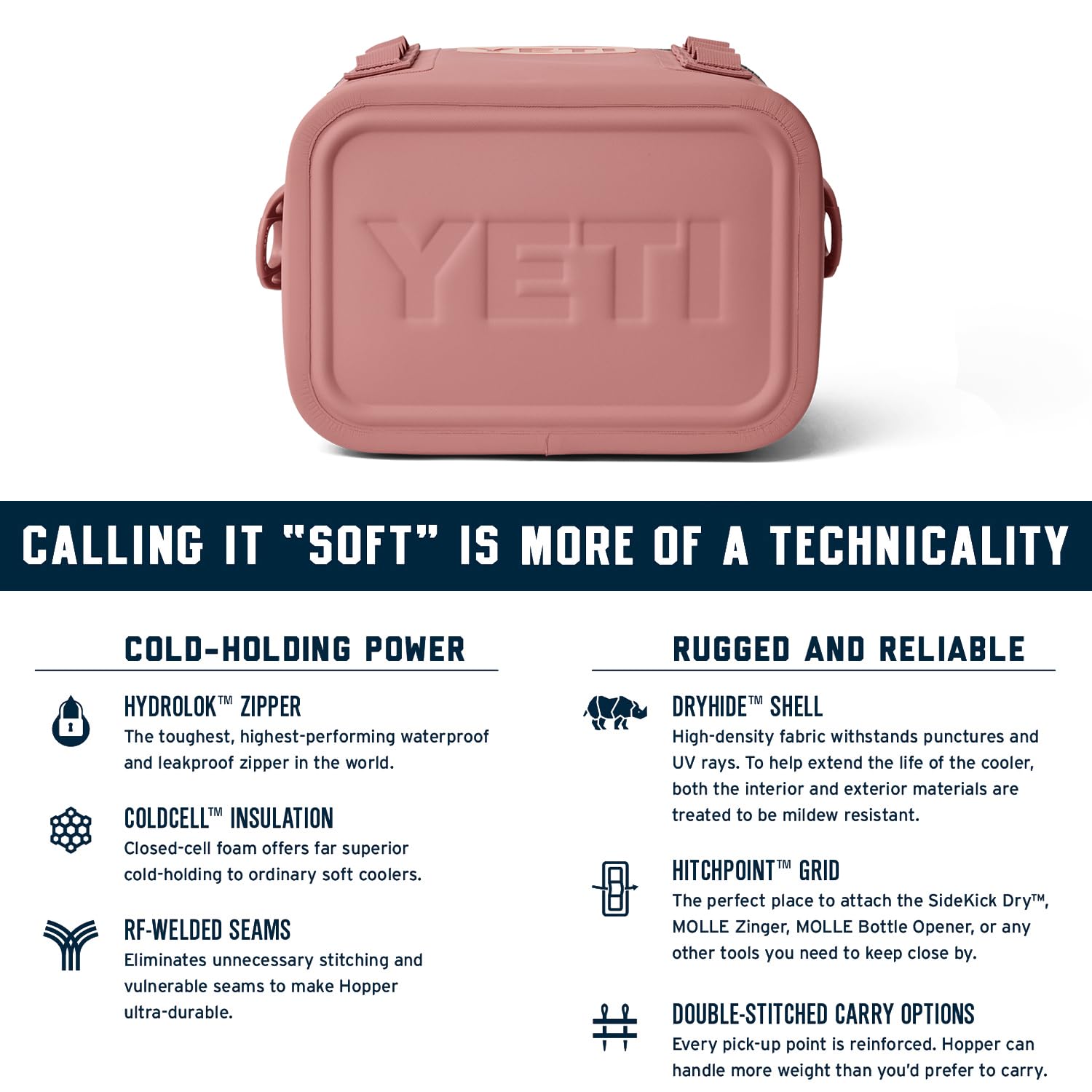 YETI Hopper Flip 8 Portable Soft Cooler