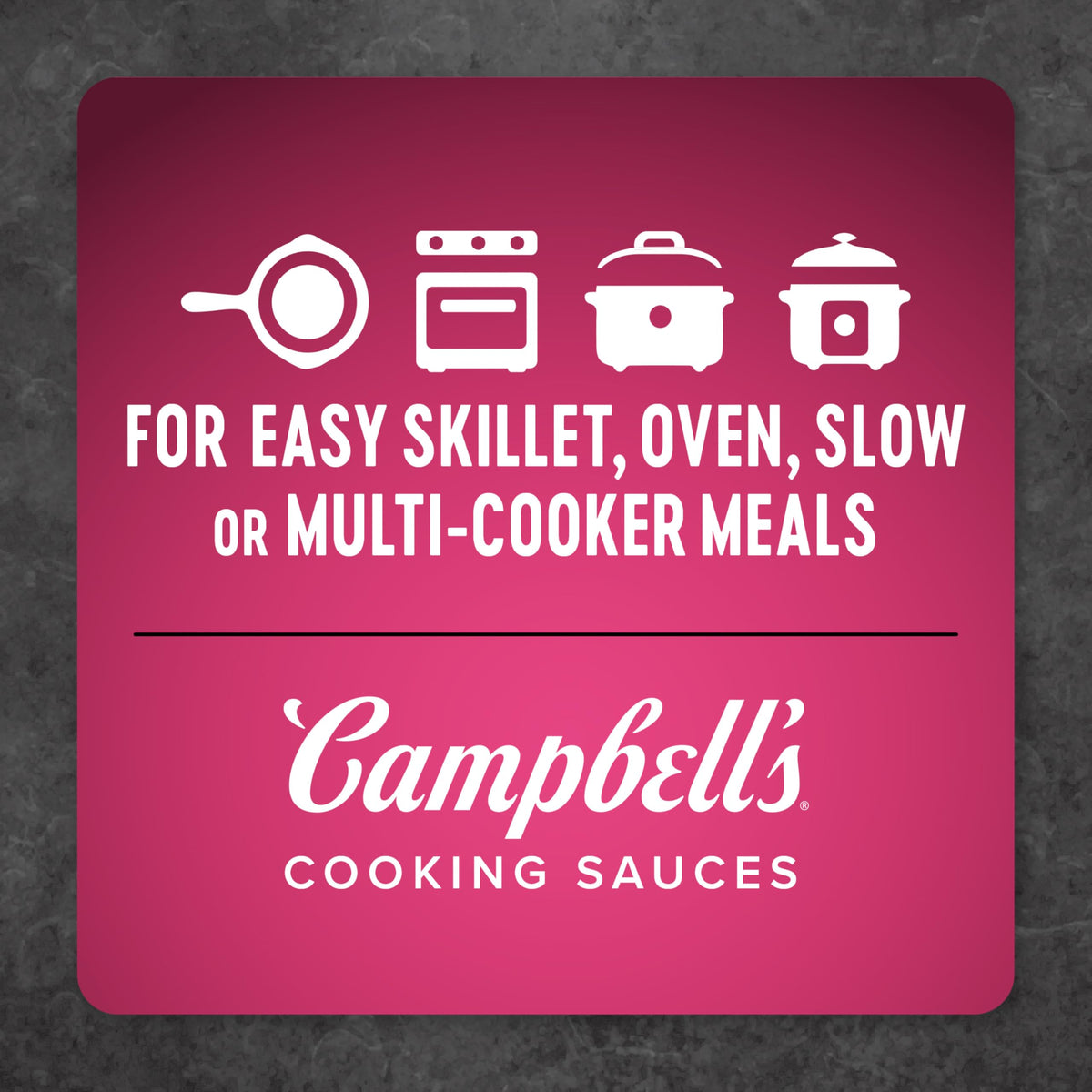Campbell's Cooking Sauces, Savory Marsala, 11 Oz Pouch