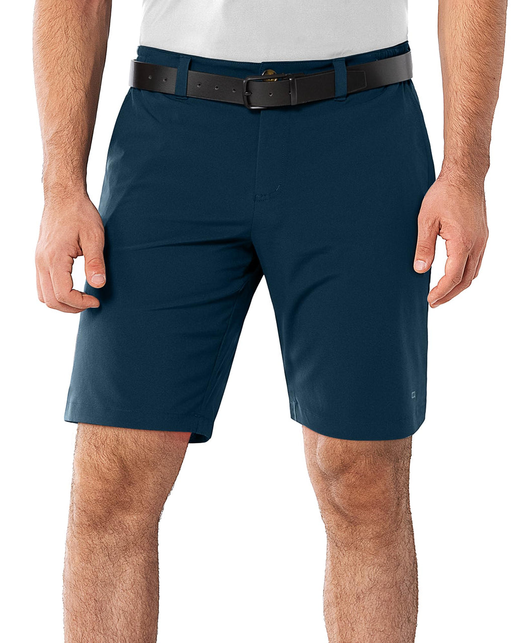 33,000ft Men's Golf Shorts 9" Dry Fit Stretch Golf Short UPF 50+ Lightweight Flat Front Golf Shorts with Pockets