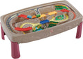 Step2 Deluxe Canyon Road Train & Track Table, Kids Activity Table for Cars, Cover Included, Made of Durable Plastic, Includes 3-Piece Train Set, For Toddlers 3+ Years Old