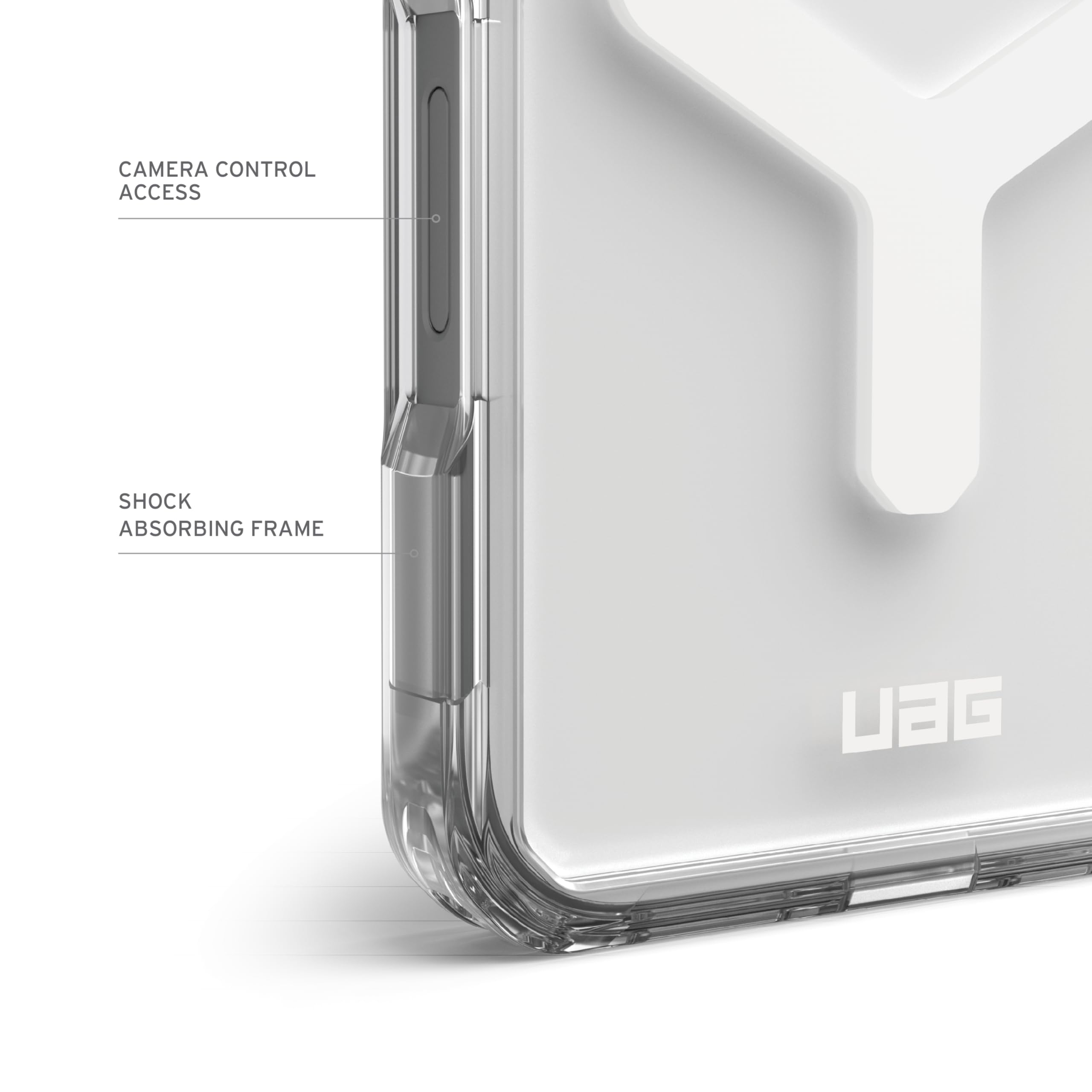 URBAN ARMOR GEAR UAG Designed for iPhone 16 Pro Max Case 6.9" Plasma XTE - Compatible with MagSafe Charging & Kickstand Rugged Shockproof Anti-Slip Military Grade Protective Cover, Black/Clear