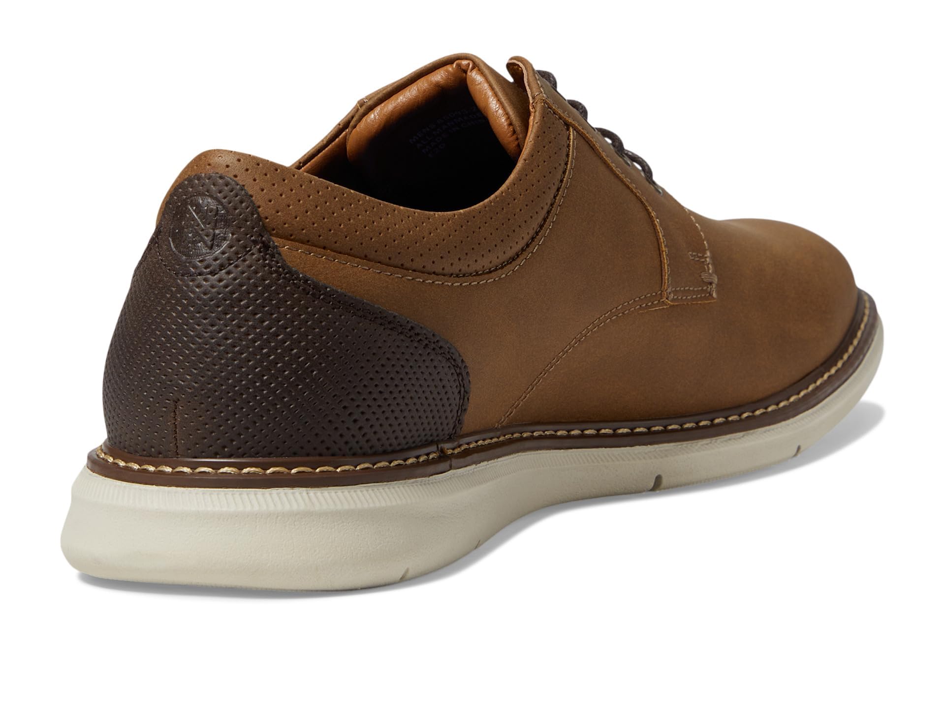 Nunn Bush Chase 2.0 Casual Plain Toe Oxford Contemporary Lace-Up