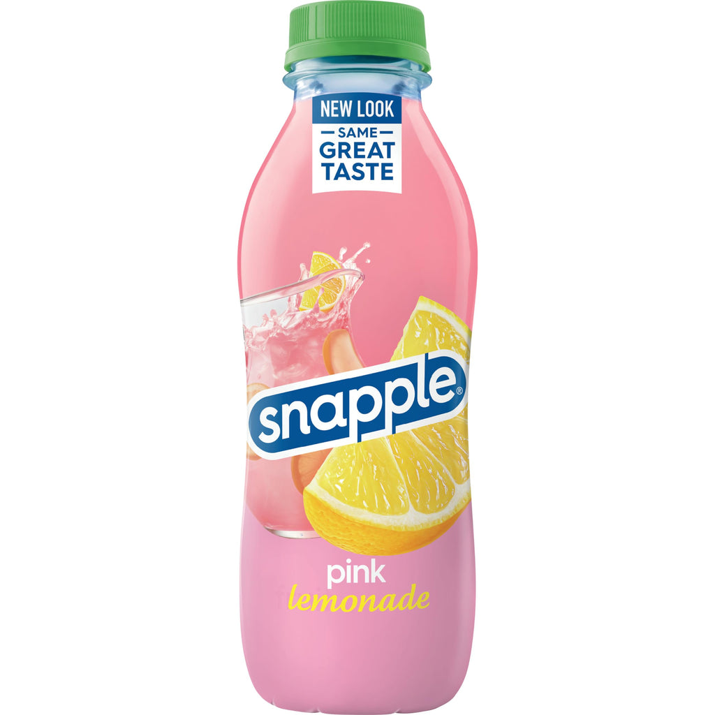 Snapple Apple Juice Drink, 16 fl oz recycled plastic bottle, 6 pack