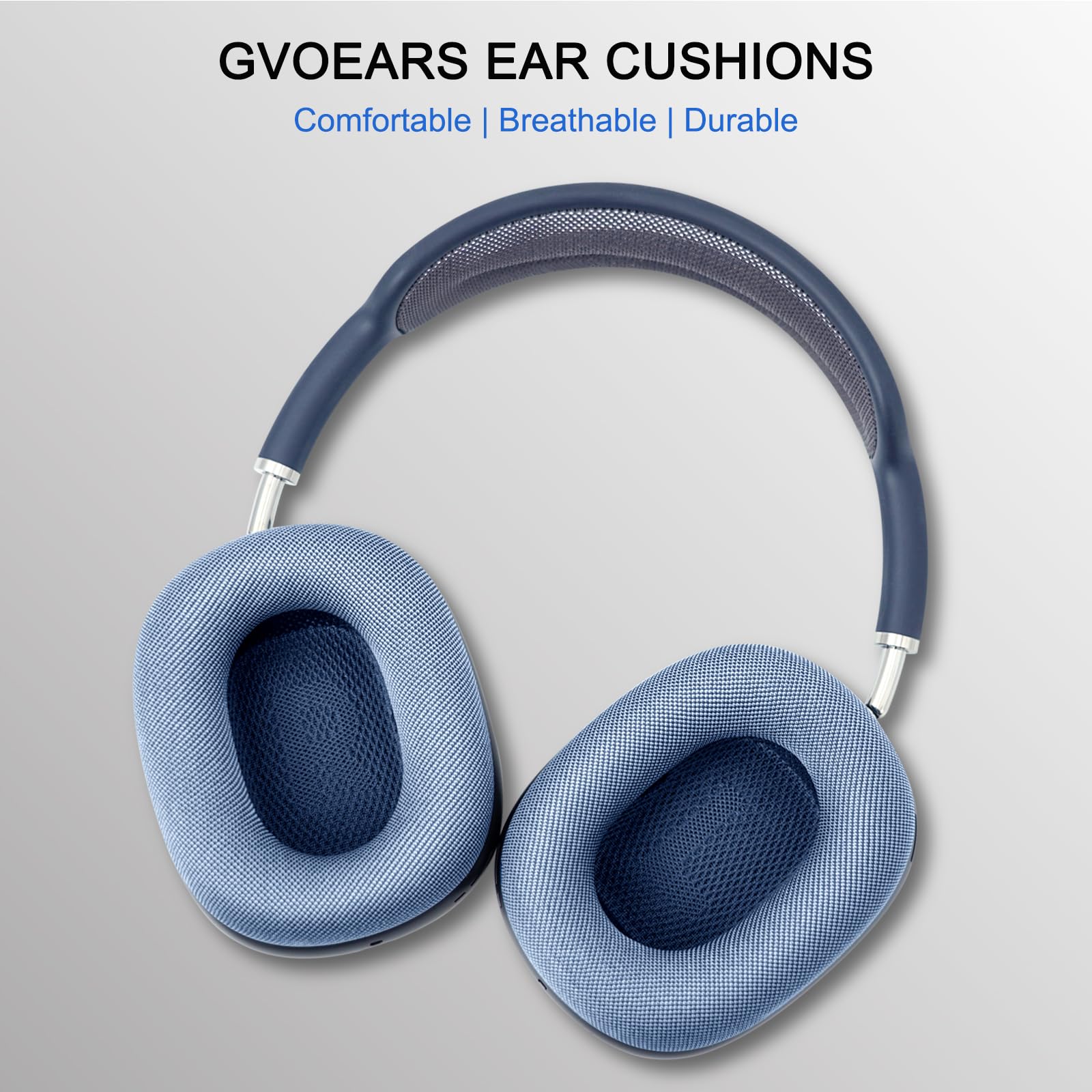 Ear Cushions for AirPods Max - Mesh Fabric Ear Cups Cover Replacement - Upgraded Cushion for Apple Air Pods Max Headphones (Green)