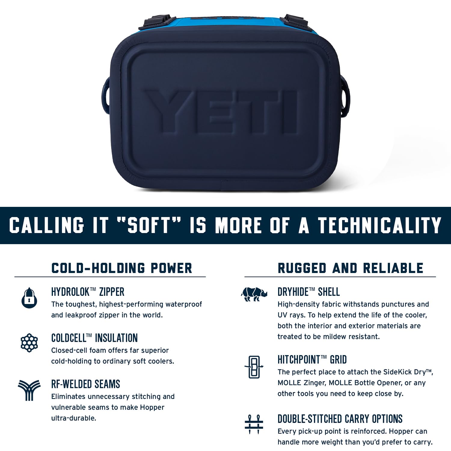 YETI Hopper Flip 8 Portable Soft Cooler