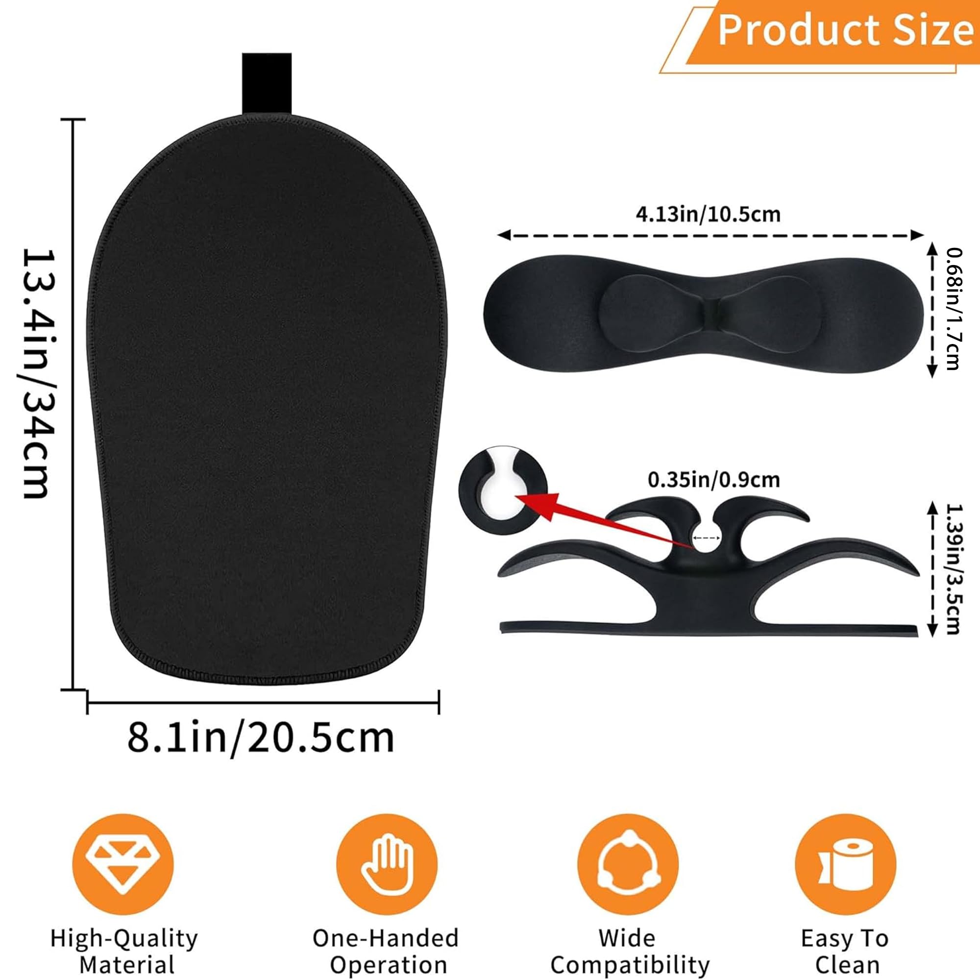 Sliding Mat for Kitchenaid Mixer, Mixer Mover Slider Mat Pad Compatible with Kitchenaid 4.5-5 Qt Tilt-Head Stand Mixer, Kitchen Appliance Slider Mat, Kitchen Aid Mixer Accessories