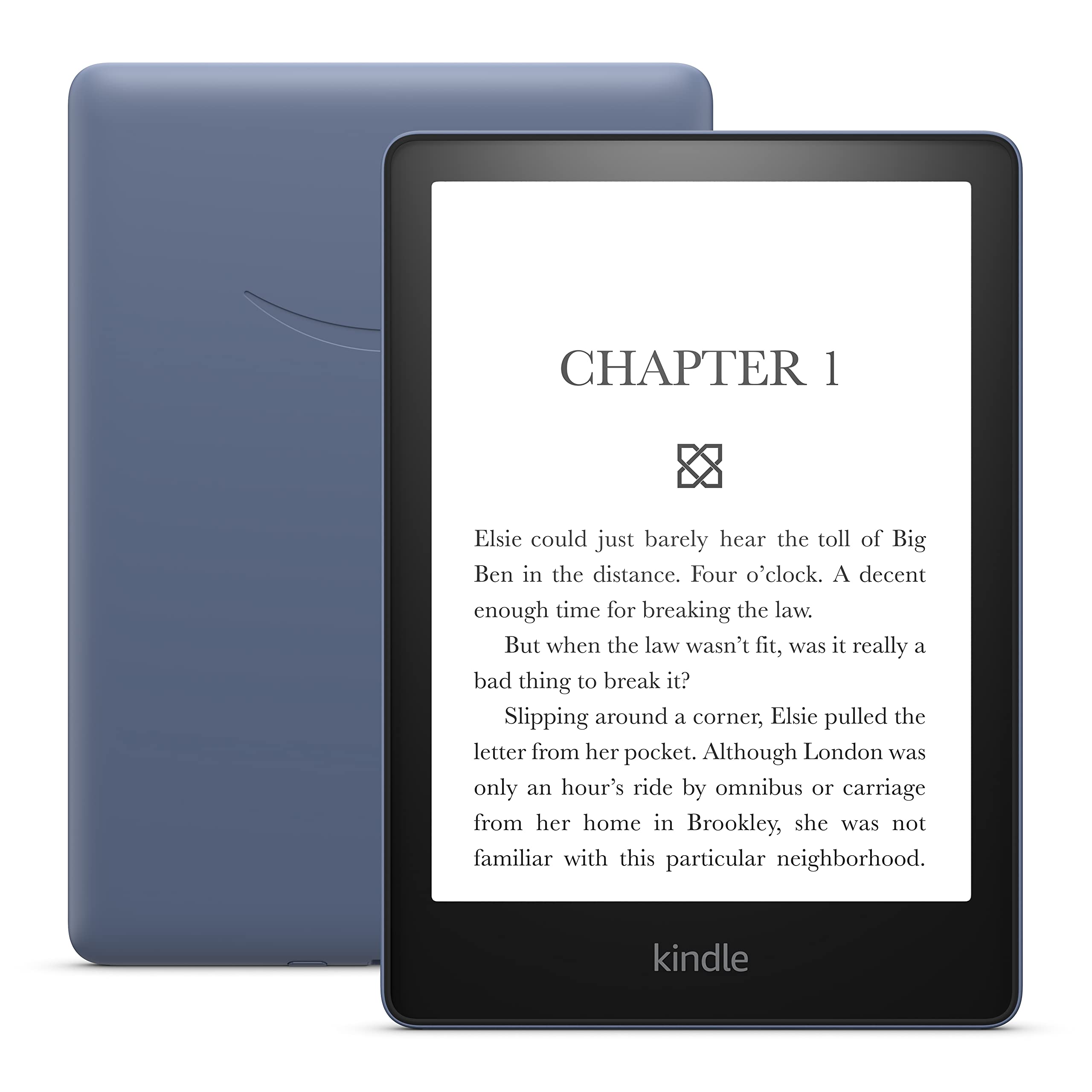 Amazon Kindle Paperwhite (8 GB) – Now with a larger display, adjustable warm light, increased battery life, and faster page turns – Black