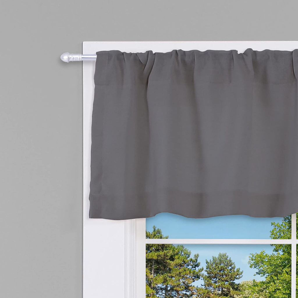 16-28 in. Adjustable Petite Café Curtain Rod, 2-Pack, 7/16 in. Diameter, Bronze