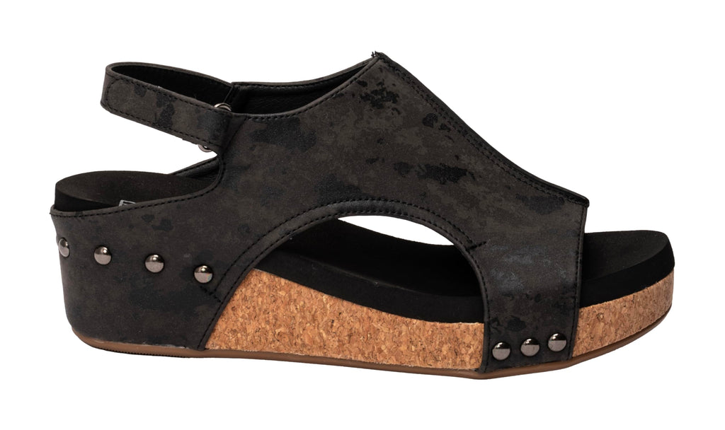Corkys Footwear Volta Wedge - Chic Elegance Meets All-Year Comfort with a 2-Inch Cork Heel and Marshmallow Insole for Stylish Everyday Wear and All-Day Comfort