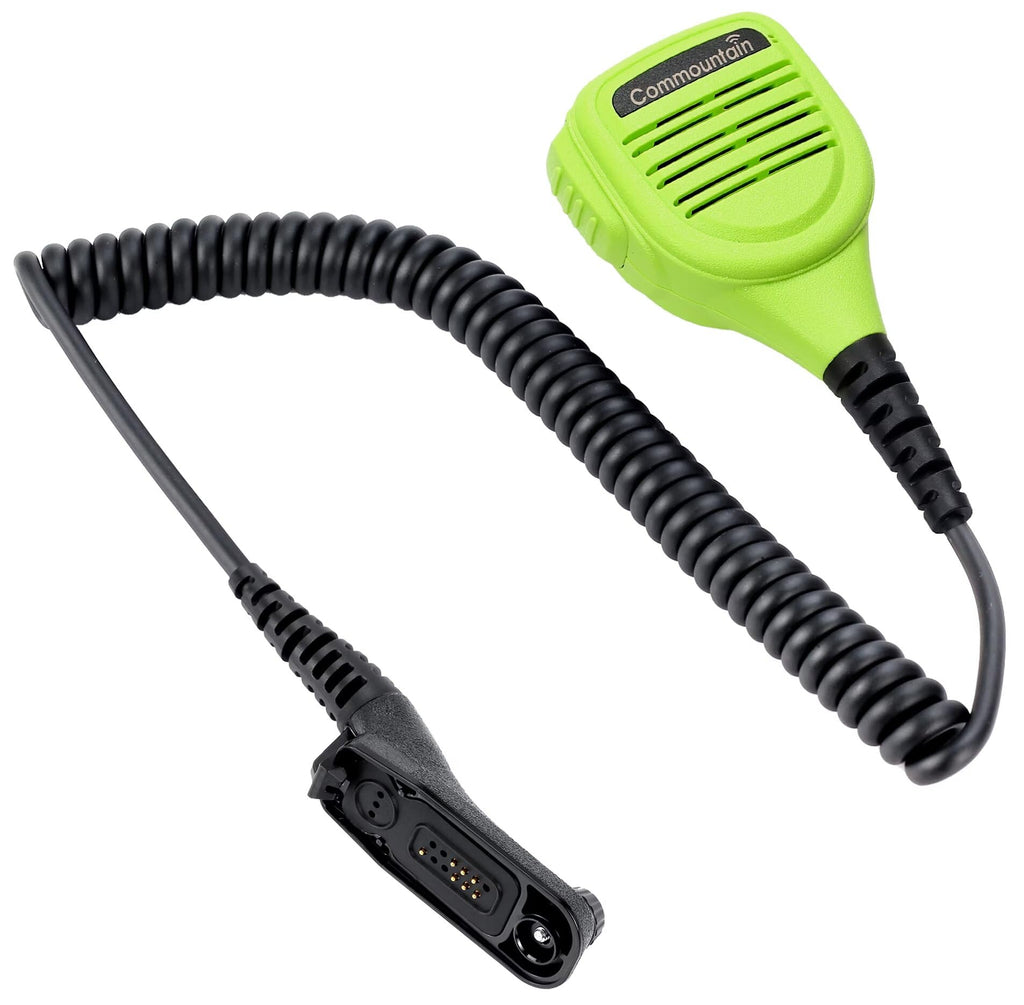 commountain Speaker Mic Compatible for Motorola Radios APX-6000 XPR-7550e APX-8000 (7000 4000) XPR-7350e (7580e 7380e 7550 7350) APX6000 APX7000 APX8000 XPR7550 XPR7550e, Shoulder Microphone