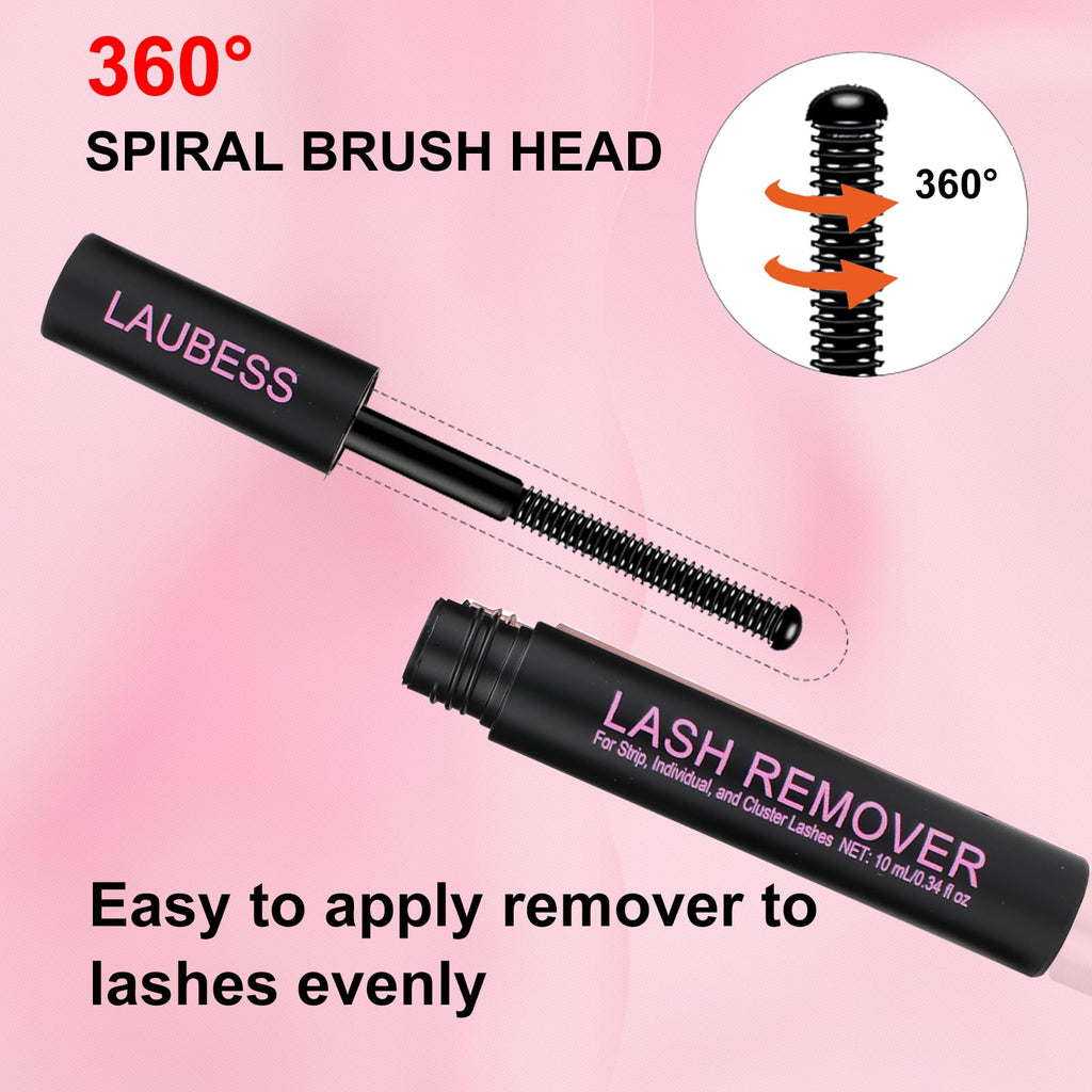 Lash Bond and Seal Mascara for Long Lasting Waterproof Eyelash Extensions - 5ml+5ml