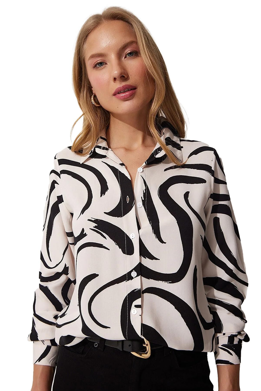 Blouses for Women Fashion, Long Sleeve Button Down Shirts Dressy Casual Tops