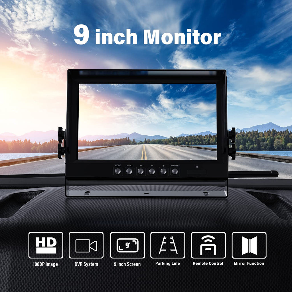 eRapta ERT01 HD Backup Camera Rear View License Plate Reverse Camera Universal for Pickup Truck Car SUV 149 Degree Perfect Angle Night Vision IP69K Level Waterproof