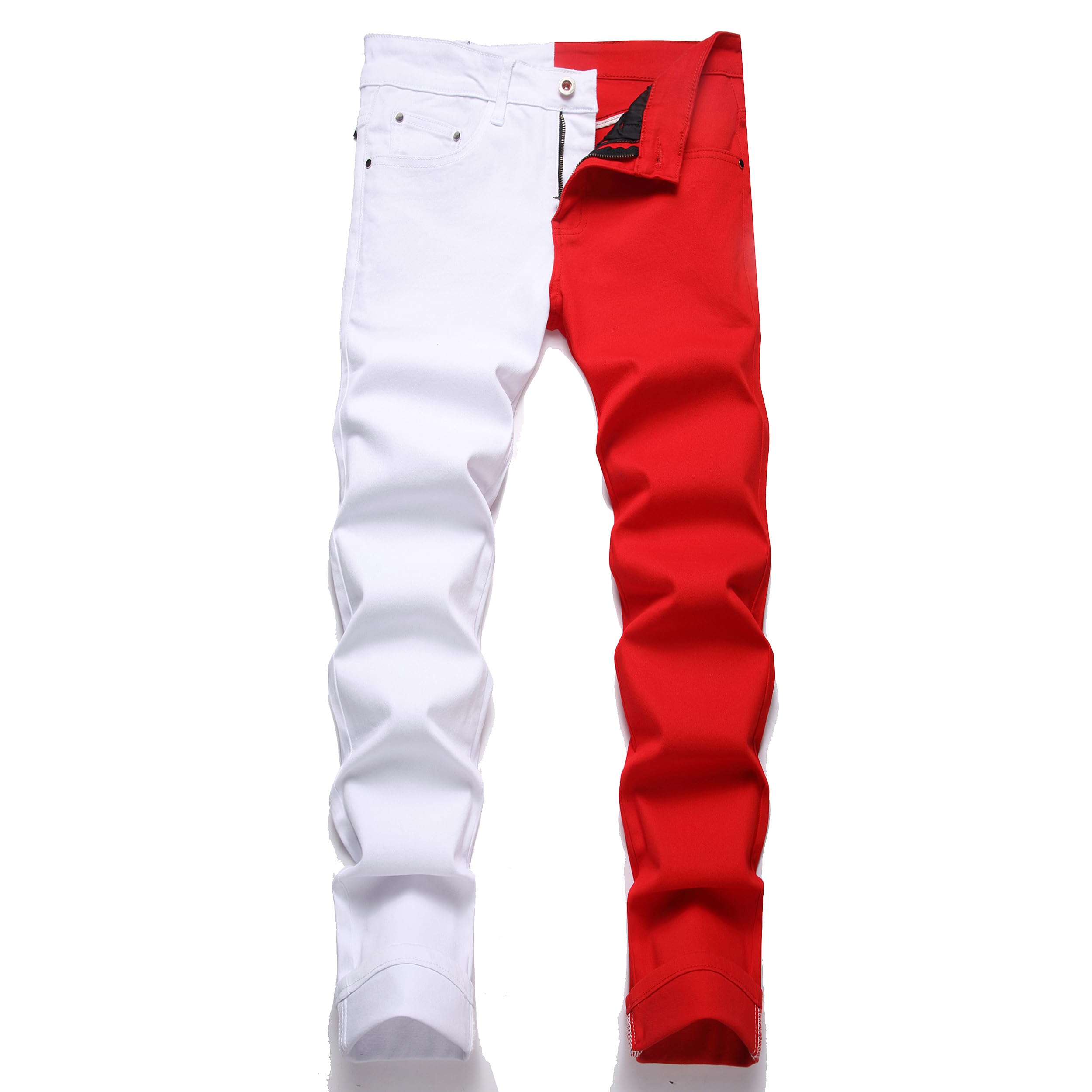 RXXKKK Men's Regular Slim Fit Jeans