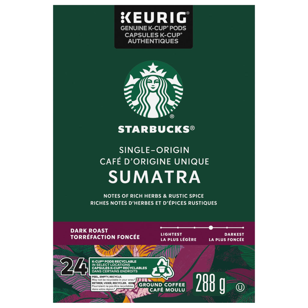 Starbucks Coffee, Caffe Verona Dark K Cup Portion Pack for Keurig Brewers, 24 Count