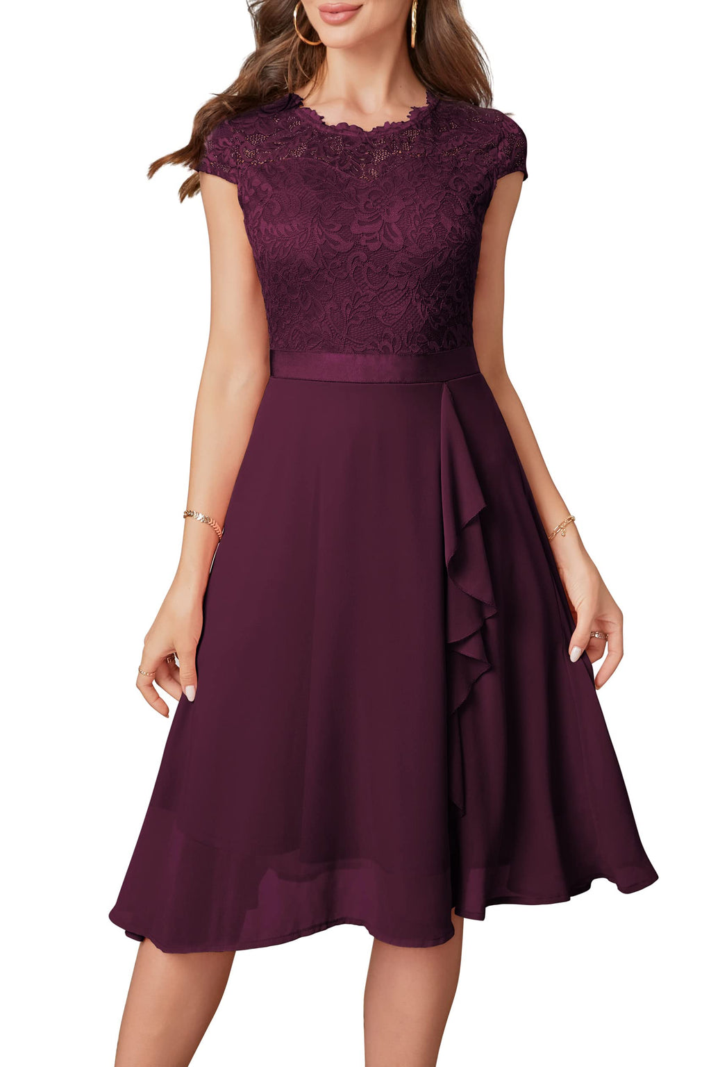 Women's Cocktail Dresses for Women Evening Party, Tea Party Dress for Women 2025 Wedding Guest Dress Prom Semi Formal Dress