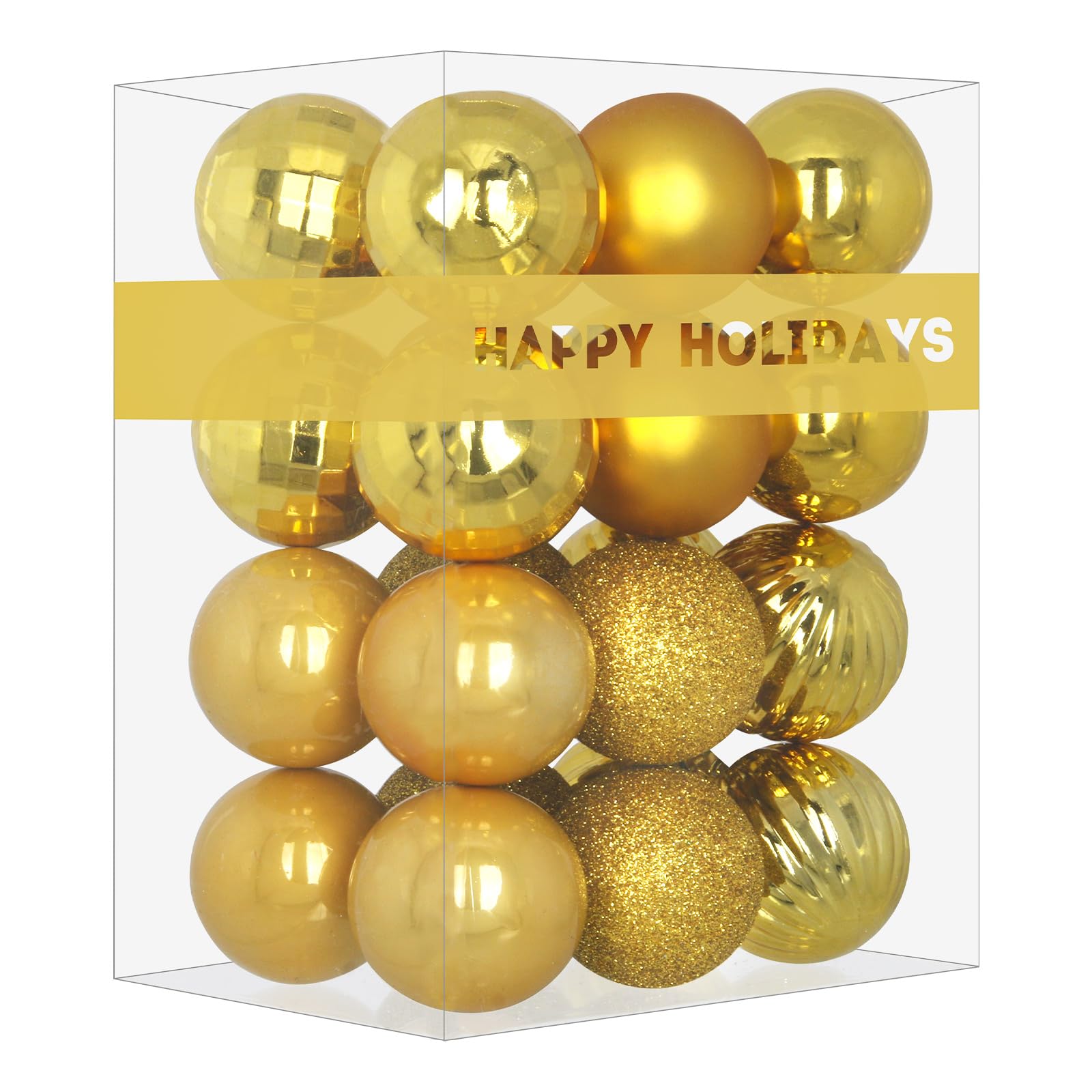 Bubblegun Pink 1.6" Small Christmas Balls Christmas Tree Decoration Ornaments Shatterproof Hanging Balls for Birthday Halloween Holiday Wedding Decorations Set of 12pcs