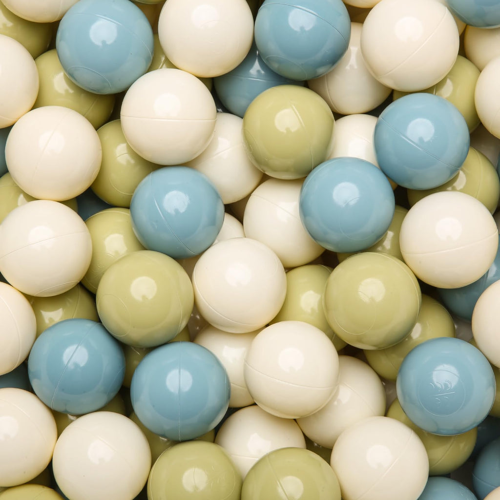GOGOSO Playpen Balls for GirlsToddlers for Playhouse, Baby Pool, Play Ball Fun Centers, for Babies, Kids, Toddlers 1-3, Phthalate Free BPA Free 100pcs