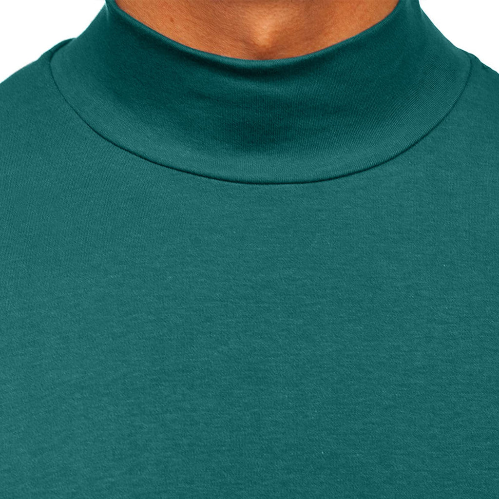 Rela Bota Mens Half Turtleneck Long Sleeve Pullover Basic Designed Undershirt Stretch Slim Fit Sweaters