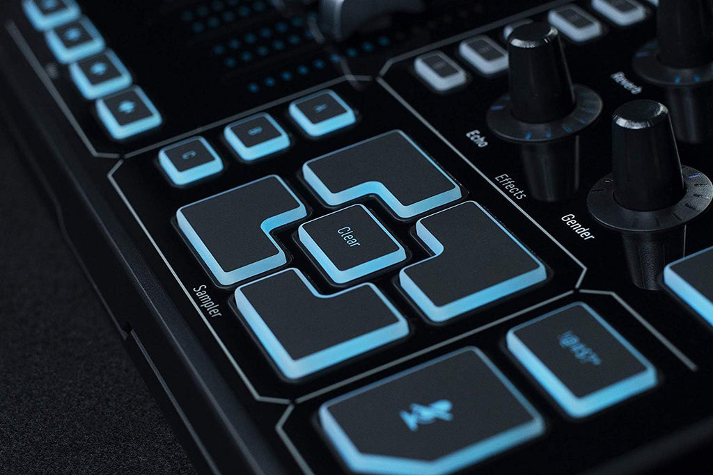 TC-Helicon GoXLR Revolutionary Online Broadcaster Platform with 4-Channel Mixer, Motorized Faders, Sound Board and Vocal Effects, Officially Supported on Windows