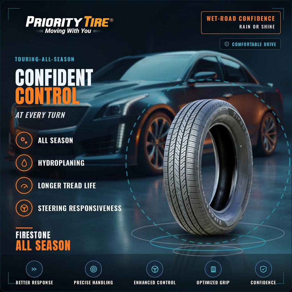 Firestone All Season All Season 225/65R17 102H Passenger Tire