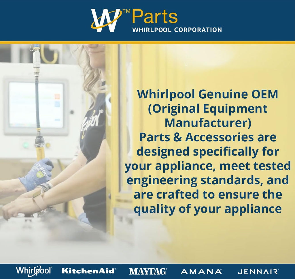 Whirlpool W11414076 Genuine OEM Dishwasher Pump and Motor Assembly Replacement Part - Replaces W11122133