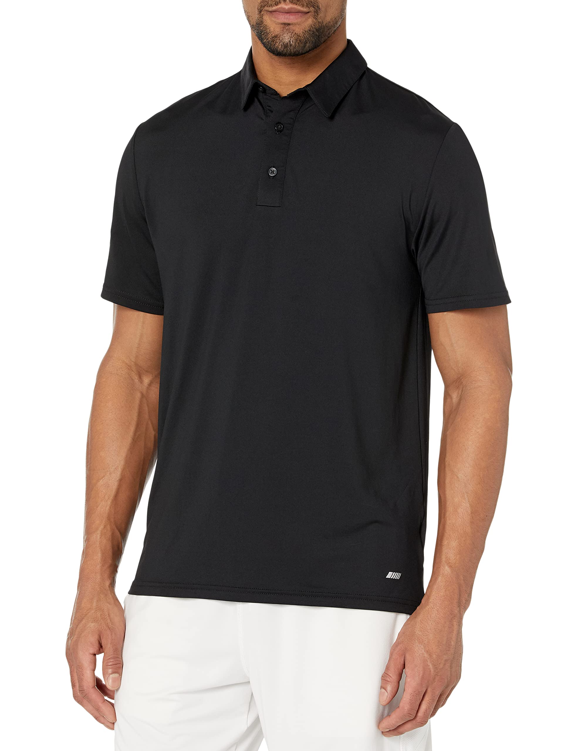 Amazon Essentials Men's Slim-Fit Quick-Dry Moisture Wicking Tech Stretch Short Sleeve Lightweight Golf Polo Shirt