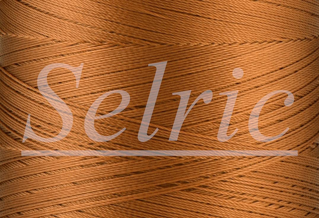 Selric UV Resistant High Strength Polyester Thread #69 T70 Size 210D/3 for Upholstery, Outdoor Market, Drapery, Beading, Purses, Leather （(Light) Yellow）