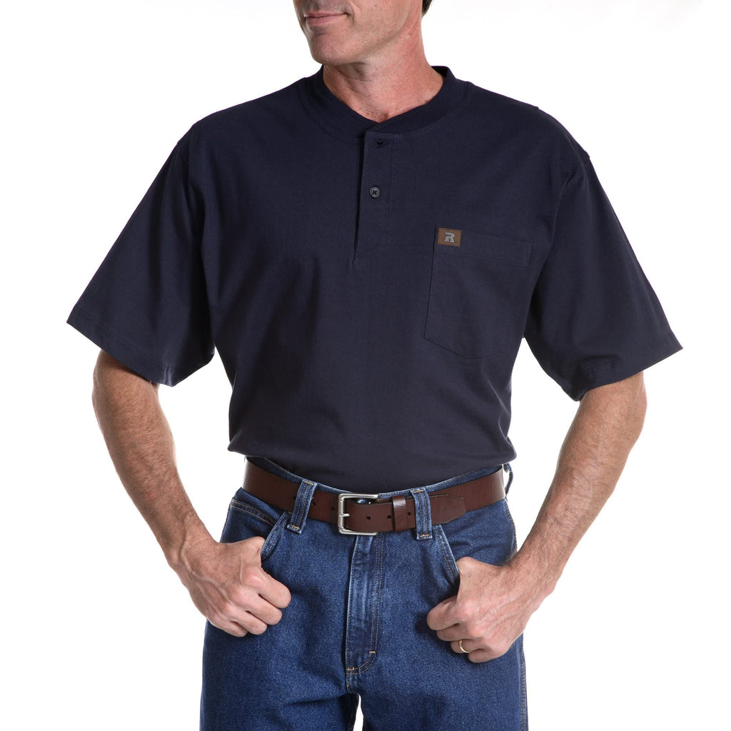 Wrangler Riggs Workwear Men's Short Sleeve Henley