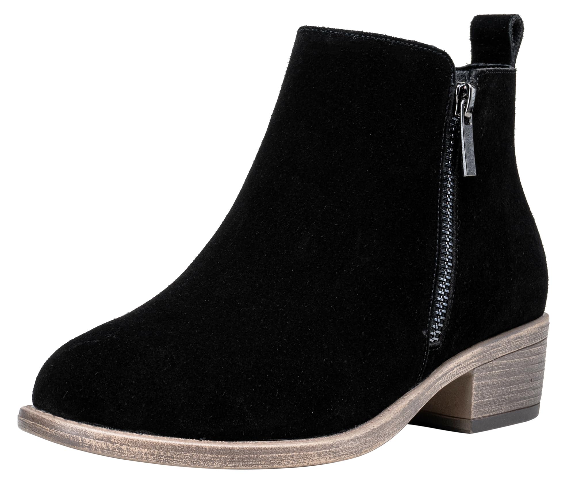 Jeossy Women's 905 Ankle Boots, Classic Low Heeled Short Booties, Casual Comfortable Boots with Wide Widths Available