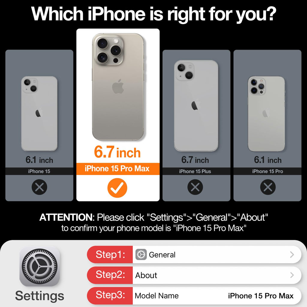 TORRAS for iPhone 13 Pro Max Case Translucent Black | Strong Magnetic & Seamless Stand, Fit for MagSafe, Military-Grade Drop Protection, Sturdy Adjustable Built-in Kickstand, Slim Matte Finish