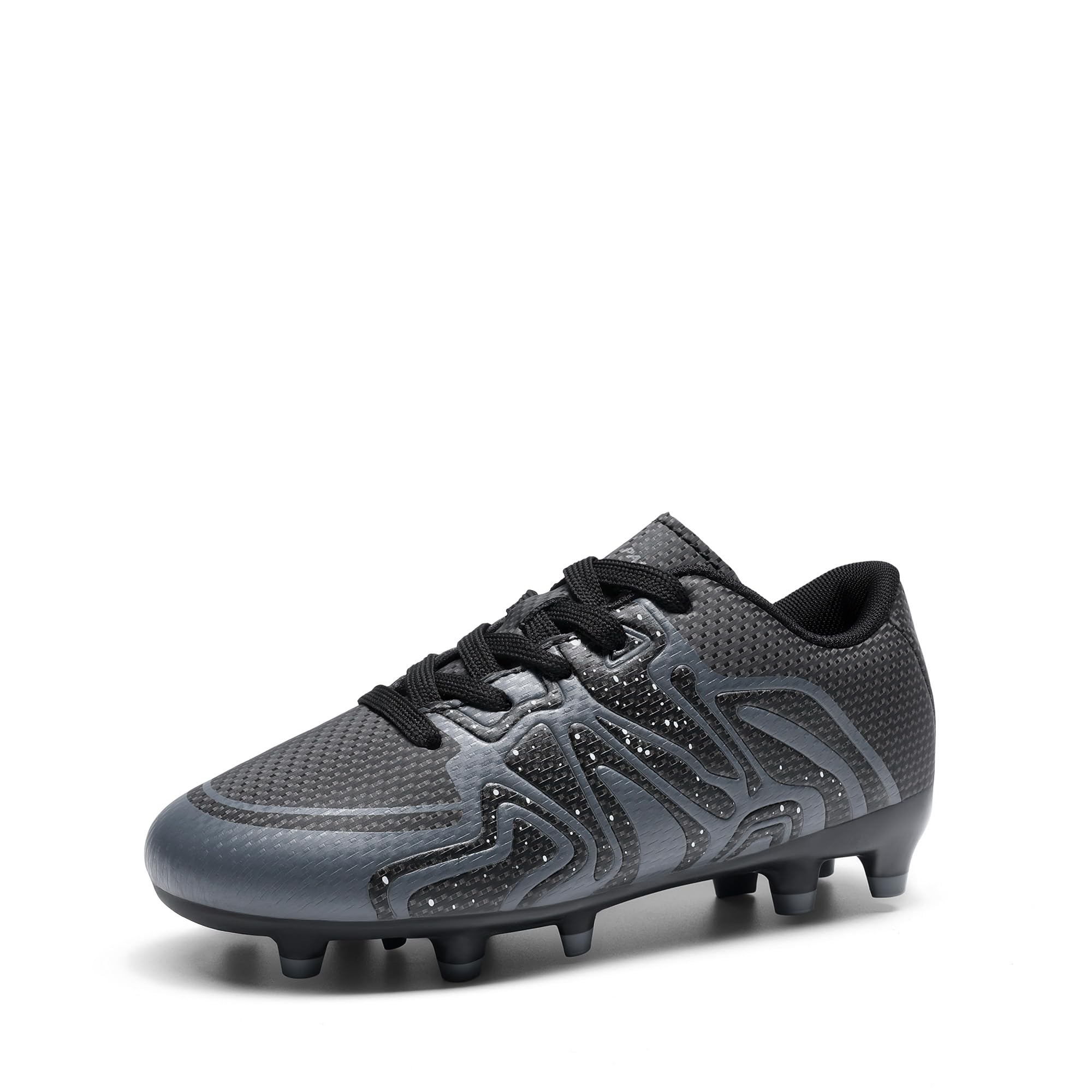 DREAM PAIRS Boys Girls Soccer Cleats Youth Firm Groud Baseball Cleats Sport Athletic Outdoor Trainning Football Shoes for Little/Big Kid