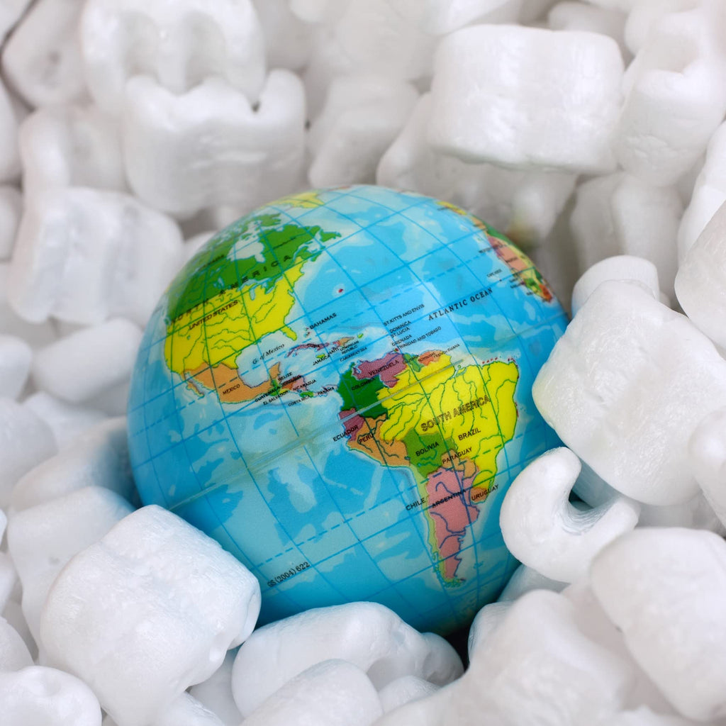 Packing Peanuts, 3.5 Cubic Feet, Beige | Bulk Loose Fill, For Shipping, Moving & Storage, Compostable & Biodegradable, Cushion For Shipping
