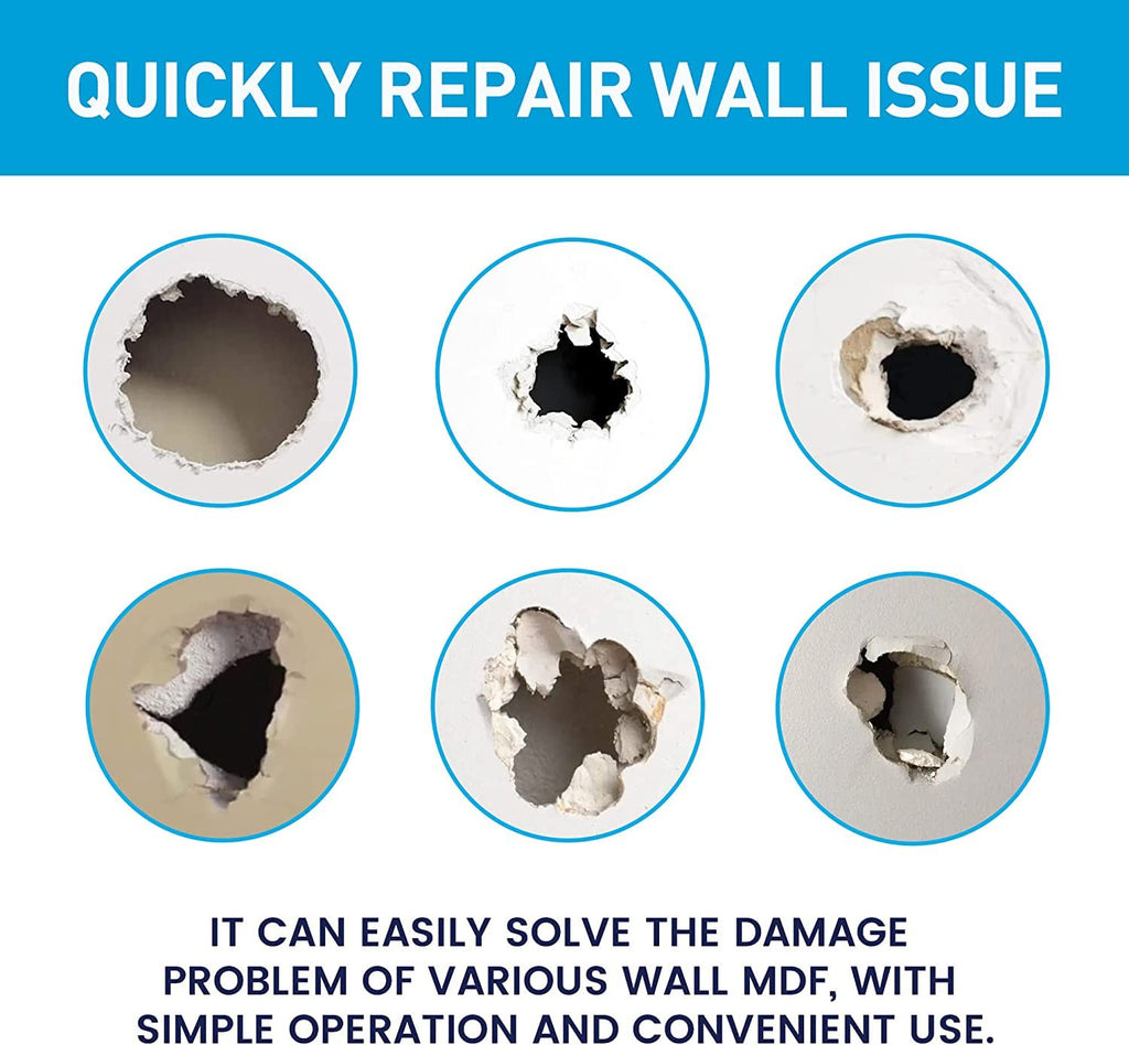 BONCART Spackle Wall Repair Kit,Drywall Repair kit,Wall Mending Agent Putty with Scraper,Plaster Wall Repair Paste for Wall Crack/Nail Hole/Graffiti,Wall Surface