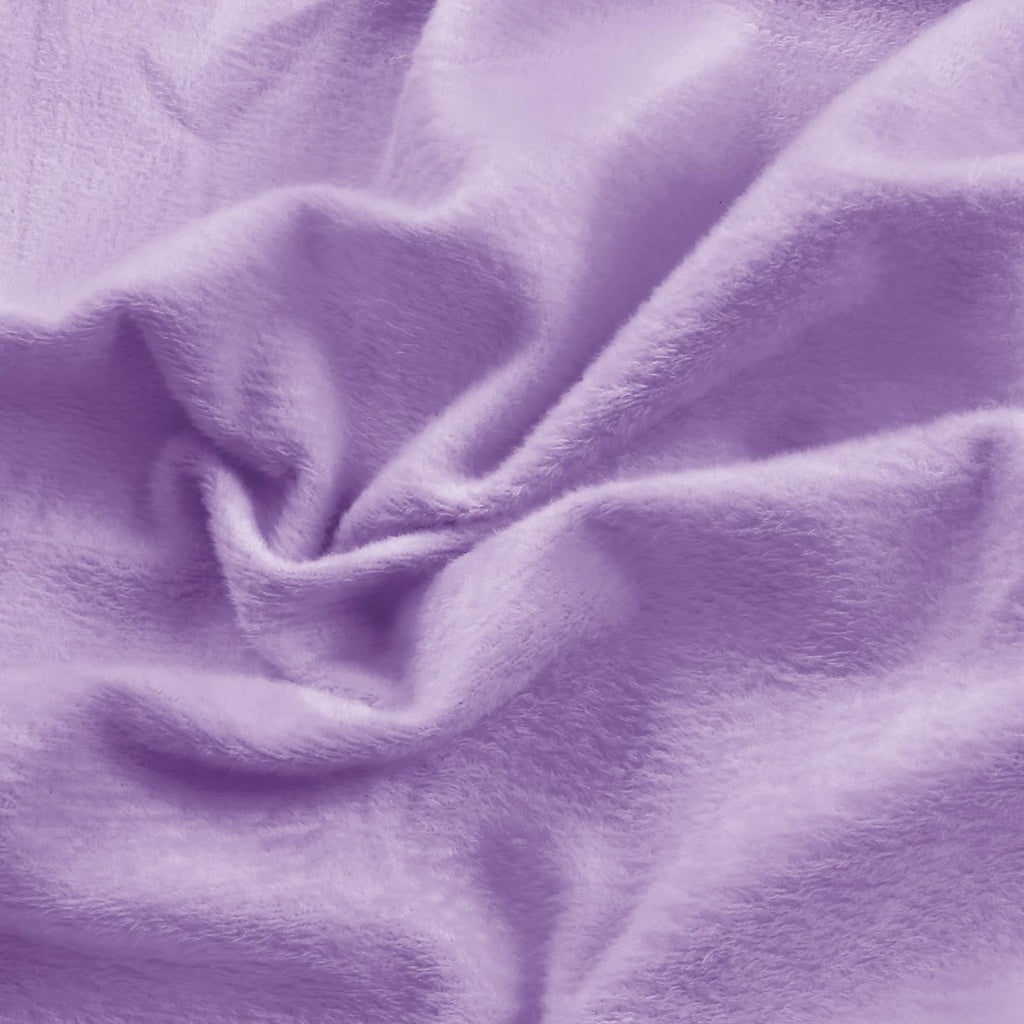 Entisn Minky Fabric by The Yard, 1 Yard x 60 Inch Wide Pre-Cut Fleece Fabric Beige Cuddle Minky, Solid Soft Plush for Blanket, Pillow Cover, Scarf, Sewing