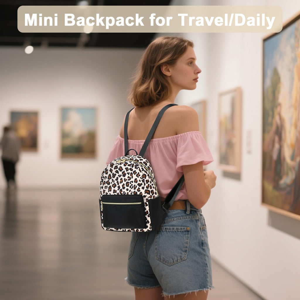 BTOOP Mini Backpack Women Girls Water-resistant Small Backpack Purse Shoulder Bag for Womens Adult Kids School Travel