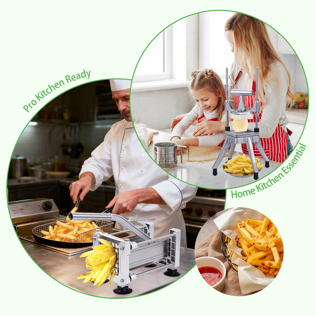 1/2" Vegetable Chopper Blade Replacement, Food-Grade 304 Stainless Steel Dicer Blade for Commercial Vegetable Chopper, Sharp & Durable French Fry Cutter Blade, Easy Clean, Fits Most Chopper Models