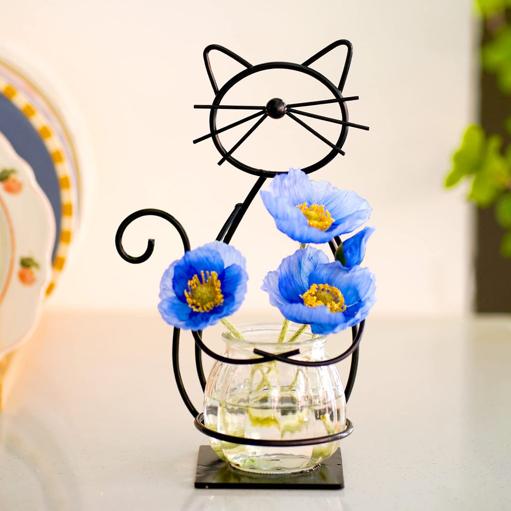 Plant Terrarium, Hydroponic Vases for Home Decoration, Modern Creative Bird Terrarium Stand, Ideal Gifts