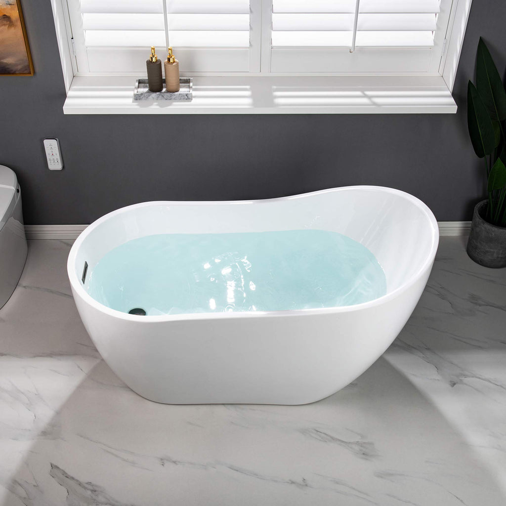 WOODBRIDGE B0006-C Bathtub, Chrome