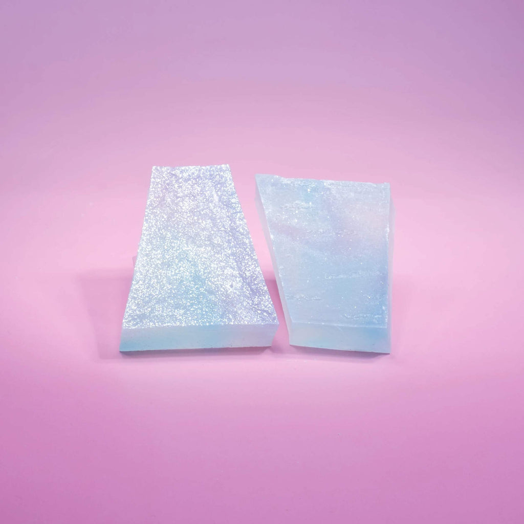 Silky Gem - Edible Lychee Flavored Aurora Crystal Candy, 8-10 pieces, Kohakutou, Edible Gem, Vegan, Gluten Free, ASMR