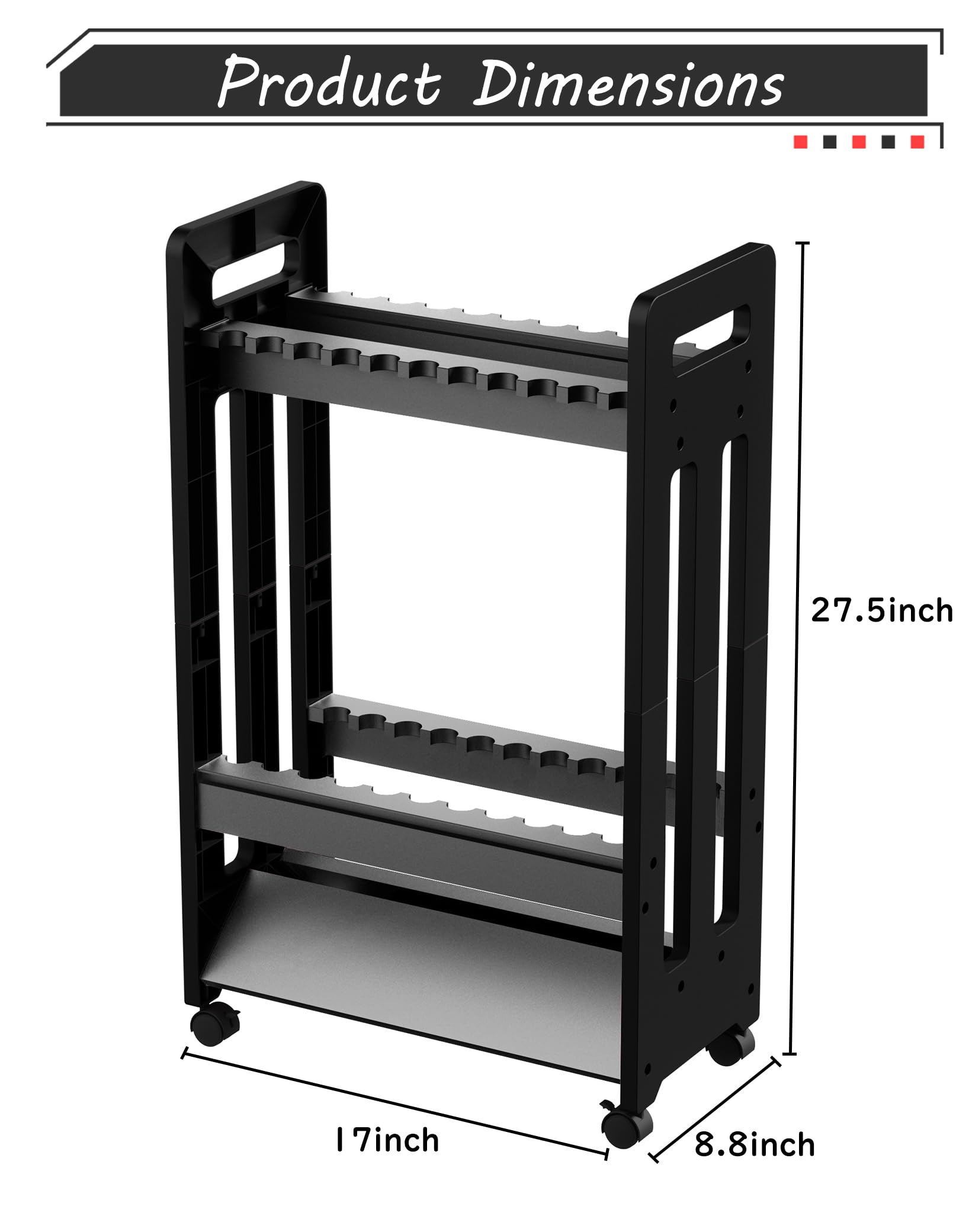 Fishing Rod Holder,Fishing Pole Holders for Garage,Rod Holder for 16 Rod and Reel Combos,Vertical Fishing Rod Rack Floor Storage,Fishing Gifts for Men (Gray)
