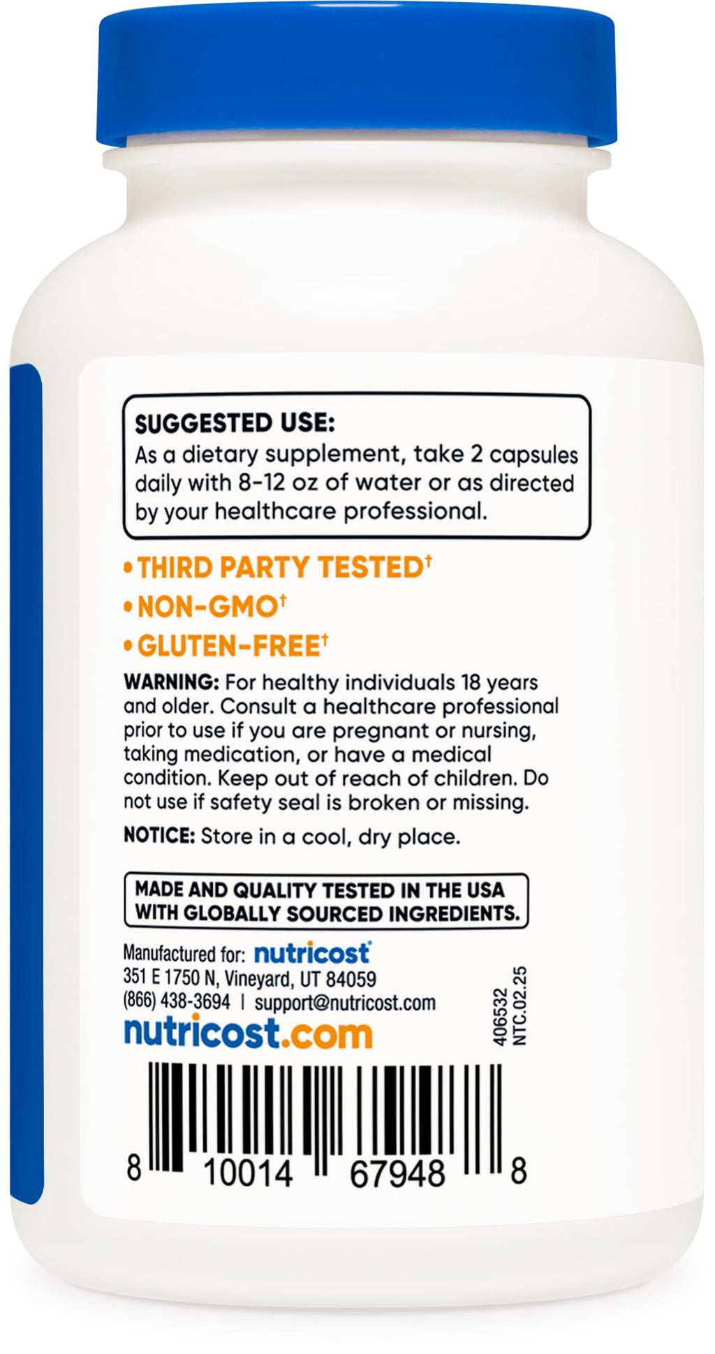 Nutricost Resveratrol 700mg; 120 Vegetable Capsules - 50% Trans-Resveratrol (3 Bottles)