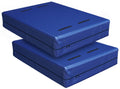 Cosy Family Mattress Bags for Moving with 8 Handles - 170GSM Extra-Thick Mattress Bag for Moving Supplies - Reusable Mattress Cover Protector Storage with Zipper - Queen Size - Blue (Pack of 2)