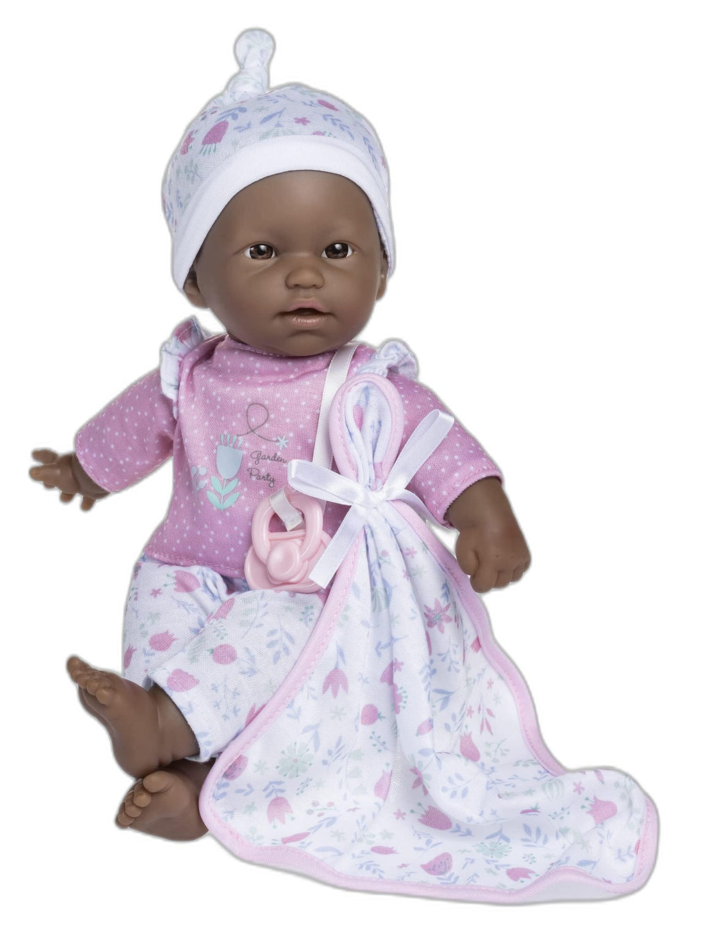 JC Toys La Baby Caucasian Baby Doll Set – 11 Inch Soft Body Doll with Accessories Including a Removable Blue Outfit – Small Baby Doll Toy for Children 12 Months and Older