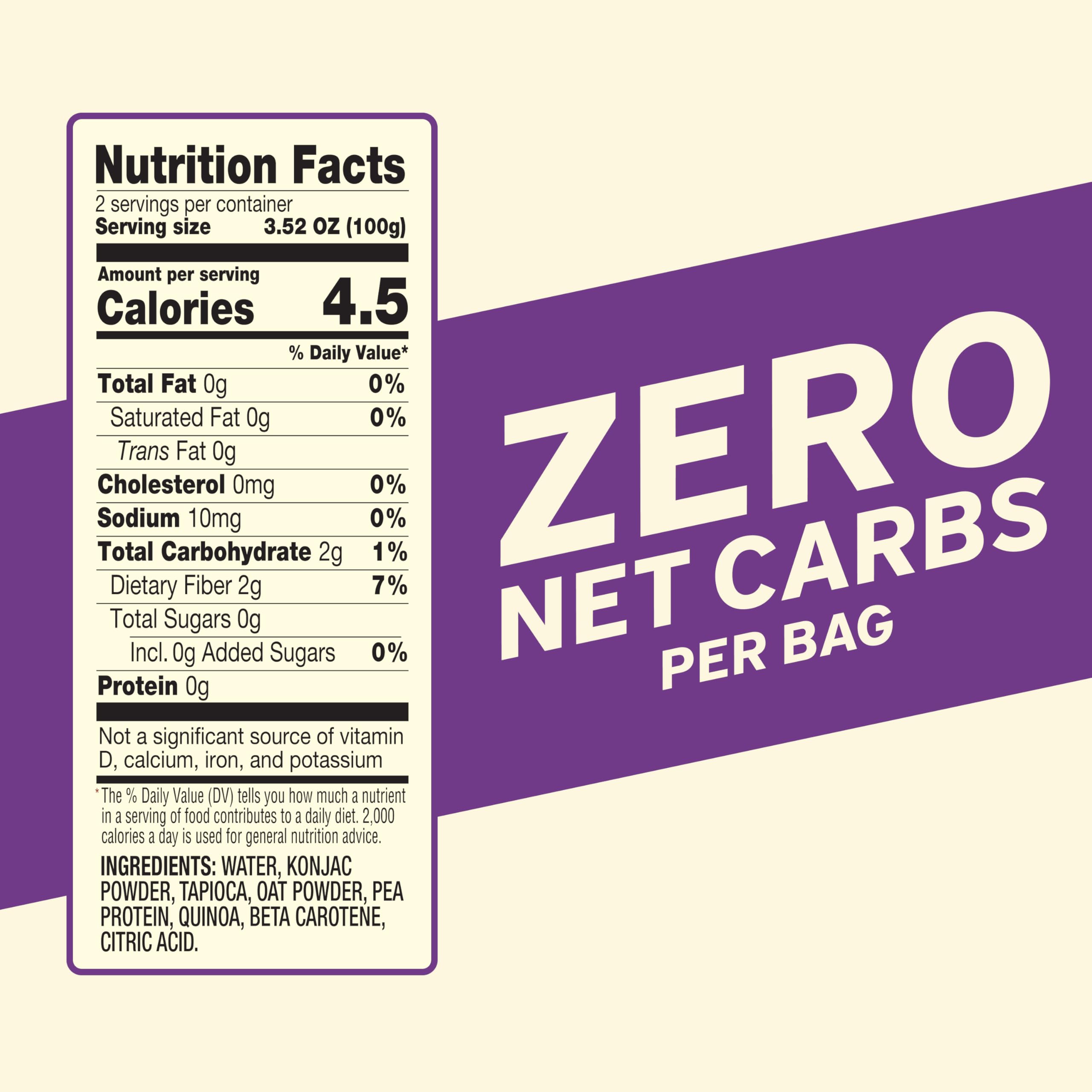 It’s Skinny Angel Hair Pasta – Low Carb Pasta, Gluten Free, Keto & Vegan-Friendly, Shirataki Konjac, Sugar-Free, High in Fiber, Only 4.5 Calories Per Serving, Ready in 2 Minutes (24 Packs)