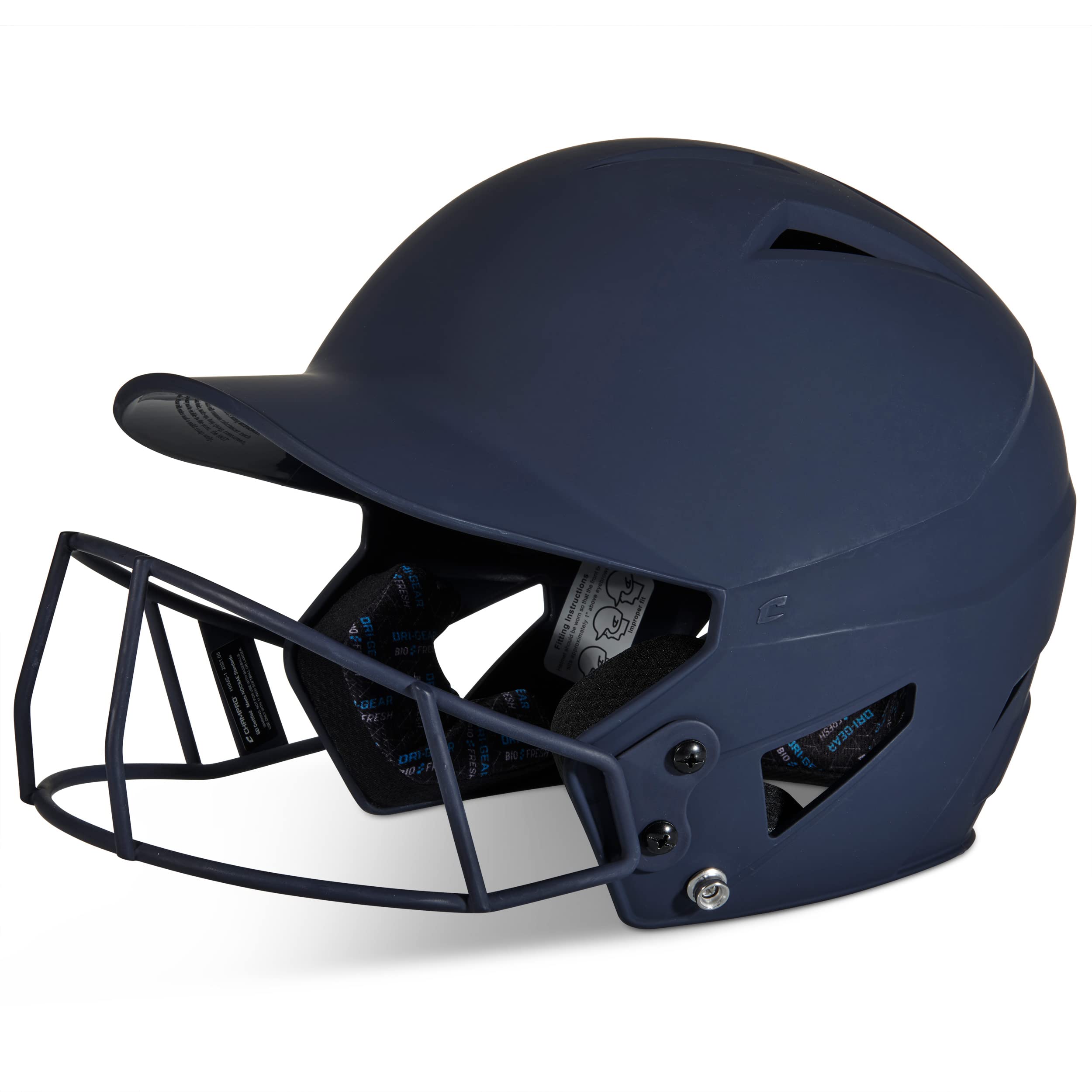 Champro HX Rise Fastpitch Batting Helmet with Facemask